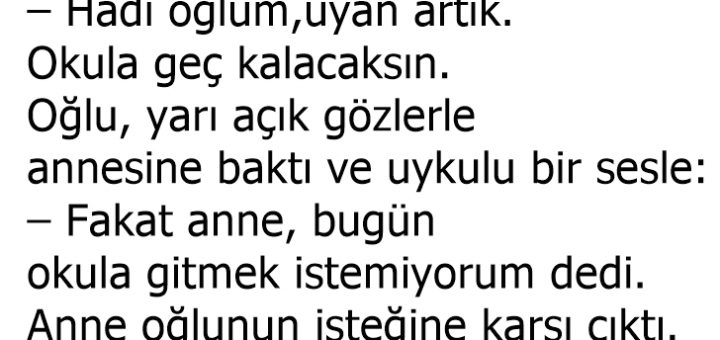 Okula Gitmek İçin 2 Neden